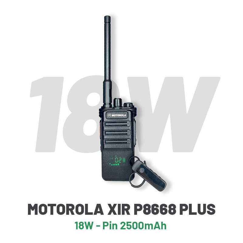 Bộ Đàm Bluetooth Motorola Xir P8668 Plus giá rẻ | Bộ Đàm Việt